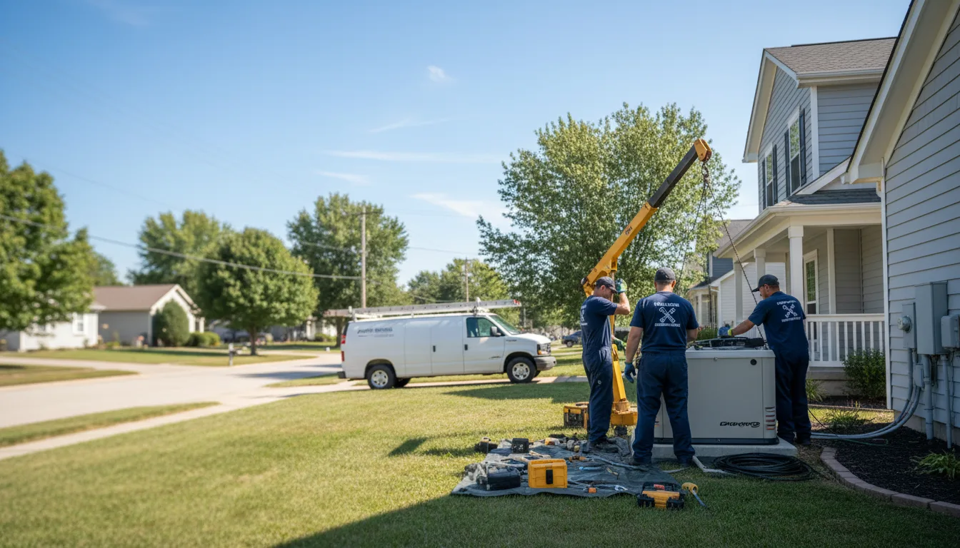 Generator Installation in Burket, IN near me